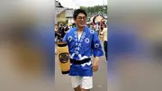 高橋克典、北秋田・綴子神社例大祭で大太鼓行列を先導 2年ぶり2回目の参加