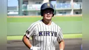 桐生第一・大友凱翔、191cm110kgの巨漢がDHで躍動 3ランで大勝貢献
