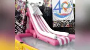 北九州・志井ファミリープール、40周年で仮設スライダー2基導入 50メートルと急流