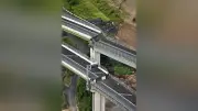 熊本地震で高速道路３路線計１１０キロ通行止め 橋桁ずれなどの被害