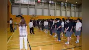 共栄学園高１学年集会、夏休みの過ごし方と英検取得でアドバイス