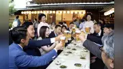 京の夏酔いしれ、上七軒で恒例ビアガーデン開催中