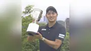 九州オープン初優勝の石塚祥利選手、パットだけ左打ちの異色プレーで日本オープンへ