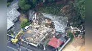 足利市で土砂崩れ、女性心肺停止 元市職員夫婦と連絡取れず