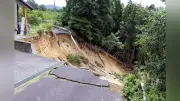 滋賀・甲賀市の土砂崩れで61年ぶり災害救助法適用、盛り土50年超で避難継続