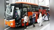松山空港と市中心部を結ぶ「韓国人向け無料送迎バス」の写真がSNSで炎上、バス会社が表示を修正した