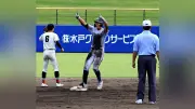 明秀日立、土浦日大にサヨナラ勝ちで8強入り 中沢が決勝打