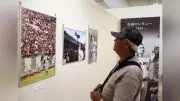 長嶋茂雄追悼展が松山で開幕、ミスターの功績をしのぶ