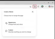 Microsoft Edge、CopilotでWebサイトをカスタマイズする「Web Remix」テスト開始