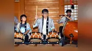 土崎出身の播磨屋さん、宮城から初参加　港ばやし「伝統受け継ぐ」