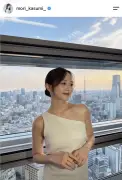 森香澄、美デコルテあらわな真っ白ワンショルダードレス姿をインスタグラム公開「美しすぎます!!」の声相次ぐ