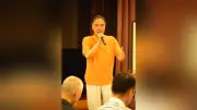 長野県知事選挙告示後初の選挙サンデー阿部守一氏と武田良介氏が対話集会や街頭演説で熱弁支持を呼びかける
