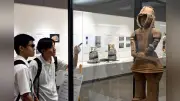 国宝埴輪「挂甲の武人」17年ぶり里帰り 群馬県立歴史博物館で展示