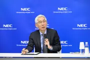 NEC森田社長が語る「ROICもROEも目標ではなく結果」、1.3兆円の成長投資の行方