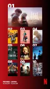 Netflix週間映画ランキング、恋愛映画3作品が上位に『楓』初登場1位【6/22-28】