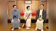 能登地震2年半、仮設住宅1万4800人 落語で笑顔届ける三味線奏者
