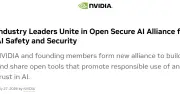 NVIDIAやMicrosoftなど30社以上が参加、「Open Secure AI Alliance」を設立