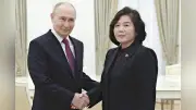 プーチン氏、北朝鮮・崔善姫外相と会談 ウクライナ派兵に謝意 正恩氏訪露も議論か