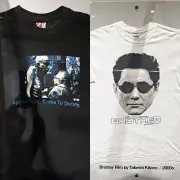 「大Tシャツ展」で見つけた激レアアイテム：エイフェックス・ツインと北野武監督作品のTシャツ