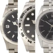 80万円台から狙えるロレックス名作3選：中古市場で輝くエクスプローラーI、II、デイトジャスト