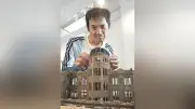 原爆ドームを模型と絵で守る 埼玉の恩田さん、30年間の活動