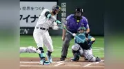 佐藤が有言実行の先制弾、右翼へズドン