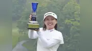 渋野日向子が全英女子オープンで2年ぶり優勝、日本勢3人目