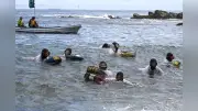 三重・菅島で「しろんご祭り」、海女がアワビ競う伝統行事