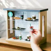 スタバ、自分だけの店舗が作れる新グッズ「コレクションラック」27日発売