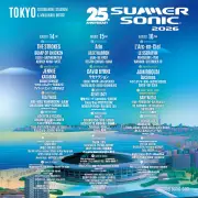サマソニ2026タイムテーブル発表、新しい学校のリーダーズら追加アーティストも決定