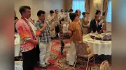 東海3県人会が名古屋で合同懇親会、約40人が参加し故郷を合唱