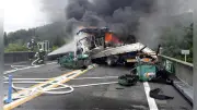 徳島道事故から1年、消防隊員が振り返る「冷静でいようとしたが…」 対面通行区間の安全対策は進まず