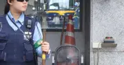東京都、機動隊の熱中症対策にミストファン導入 場所や台数は非公表