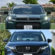 トヨタRAV4 vs マツダCX-5：デザイン思想の対比