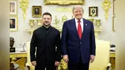 米ウクライナ歩み寄り、無人機活用にトランプ氏「感銘」会談成功と表明