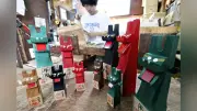 宇和島牛鬼まつり前に木彫り置物制作最盛期、今年は約500個出荷へ