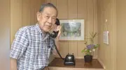 亡き妻とつながる黒電話「風の電話」、兵庫・相生市に設置 93歳男性の願い