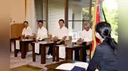 八幡商・桑原主将「初のベスト８目指す」甲子園激励会
