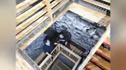 島根・八雲風穴が一般開放、天然クーラーで涼む観光客
