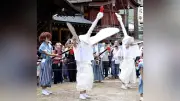 山口祇園祭開幕、鷺の舞奉納で夏の訪れ告げる