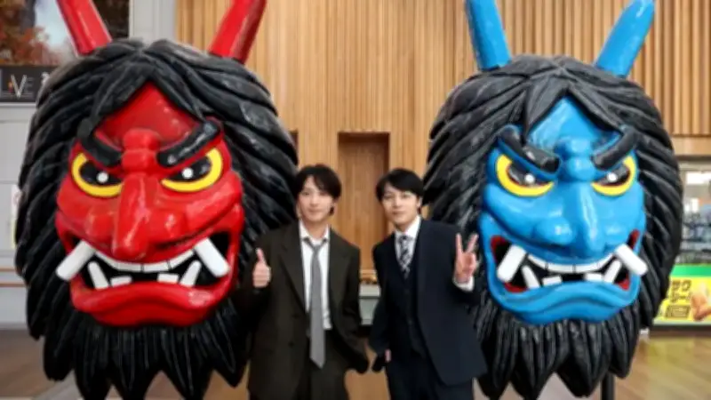 渡部秀＆齋藤璃佑が地元・秋田に凱旋、懐かし映像に「うぎゃー！」と大慌て