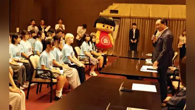 ２７年インターハイ、南関東で開催へ 高校生らが知事に活動報告