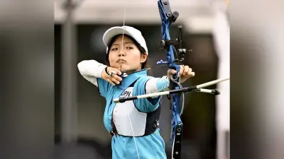 アーチェリー女子、仙台二華の関口結唯が逆転Ｖ…父・裕樹監督と二人三脚
