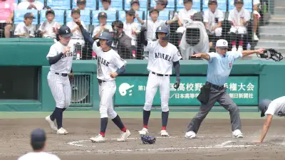 甲子園初打席代打・広沢が逆転打、有明が8強進出