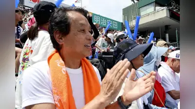有明アルプスに地元出身の関島秀樹さん、被災者への思い語る