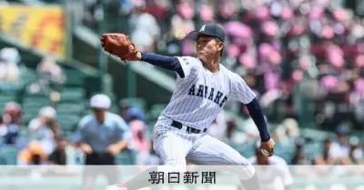 有明・工投手、左手甲の骨折と診断 18日準々決勝はベンチ入りへ