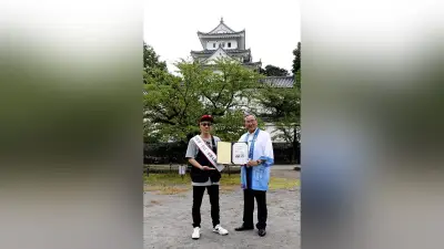 田村淳さん、大垣城・墨俣一夜城PR大使に就任　市が委嘱