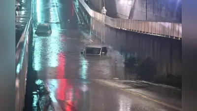 「そっちに行ってはダメだ」大声も届かず…千葉大雨、水没車から住民が救出