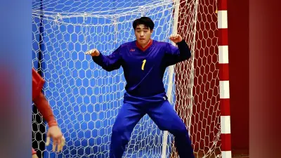 ハンド男子・千原台、準々決勝で浦和学院に敗れる…守護神・佐藤選手が飛躍誓う