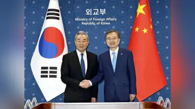 中韓外相がソウルで会談、南北対話再開へ中国に協力要請か